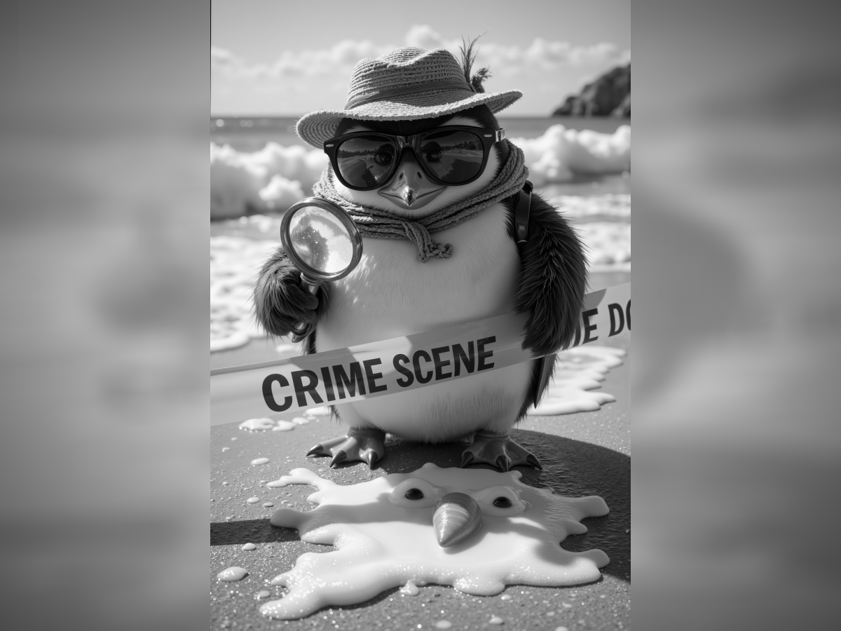 Penguin Detective Hueforge