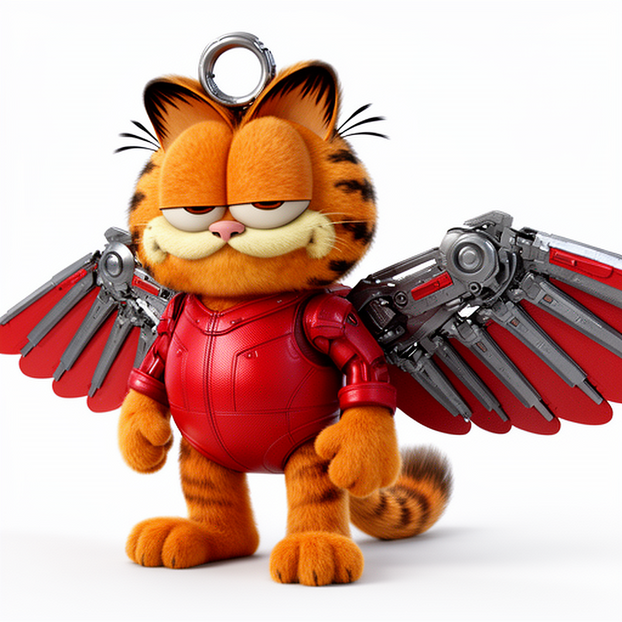 Garfield Falcon Ring Figure