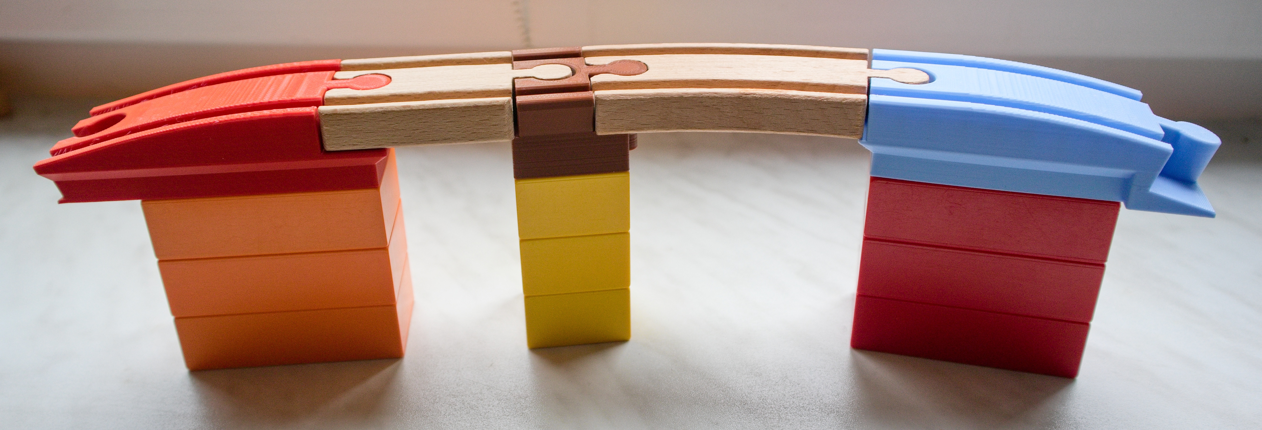 IKEA/BRIO Bridge Support for DUPLO