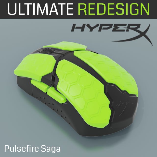 HyperX Pulsefire Saga - Ultimate Redesign