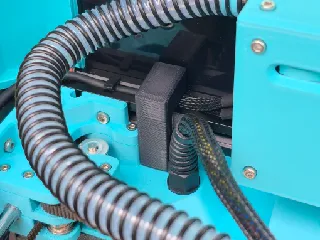 Ender 3 NG v1.2 8x13 mm LED cable cover with mounting screw