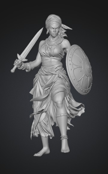 African Shieldmaiden