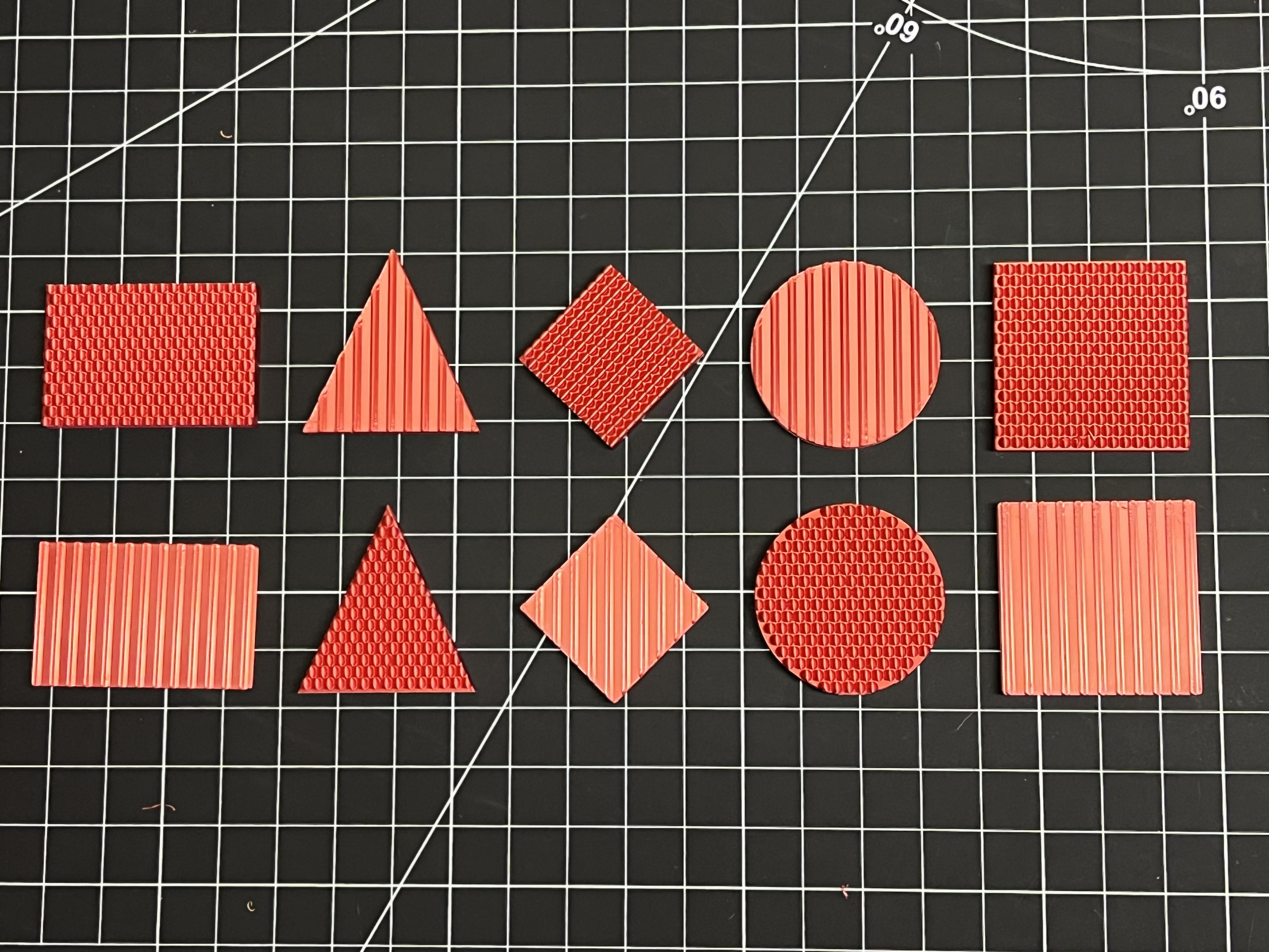 Simple Textured Shapes