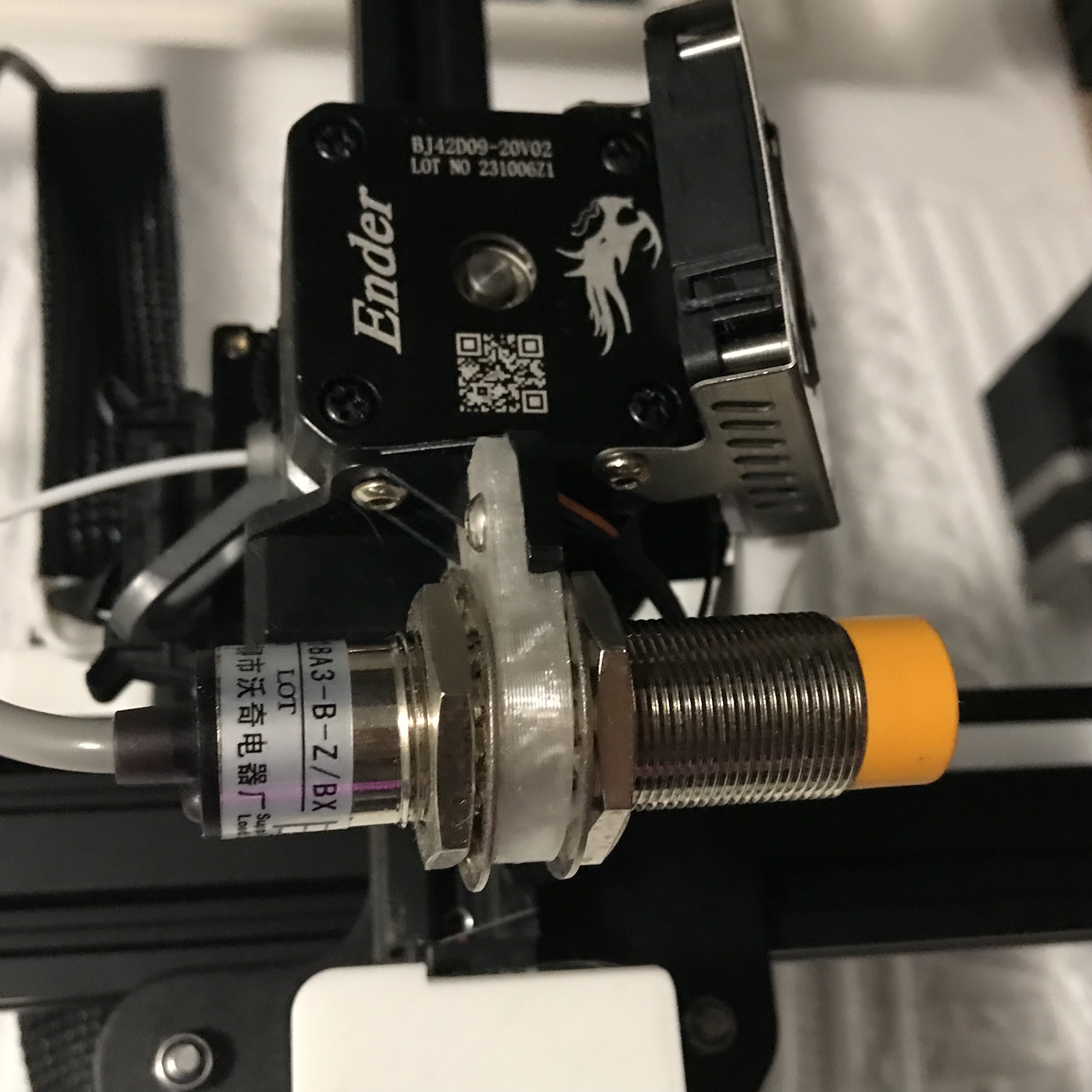 Creality Sprite Extruder Inductive Probe Mount - no support