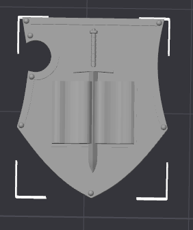 Grey Knight Imperial Knight Shield