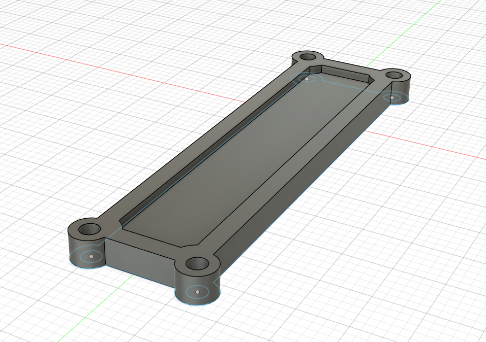 raspberry pi pico renforced mounting plate