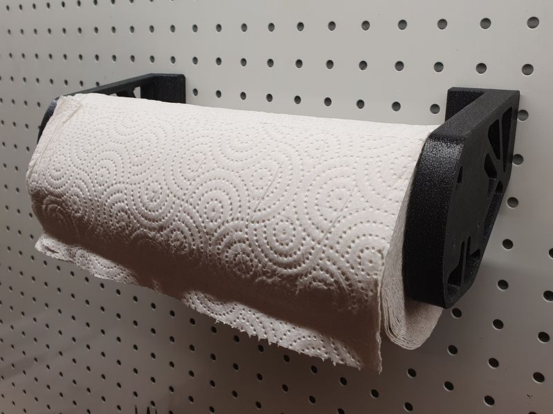Sy's Peglock – One-Handed Paper Roll Holder