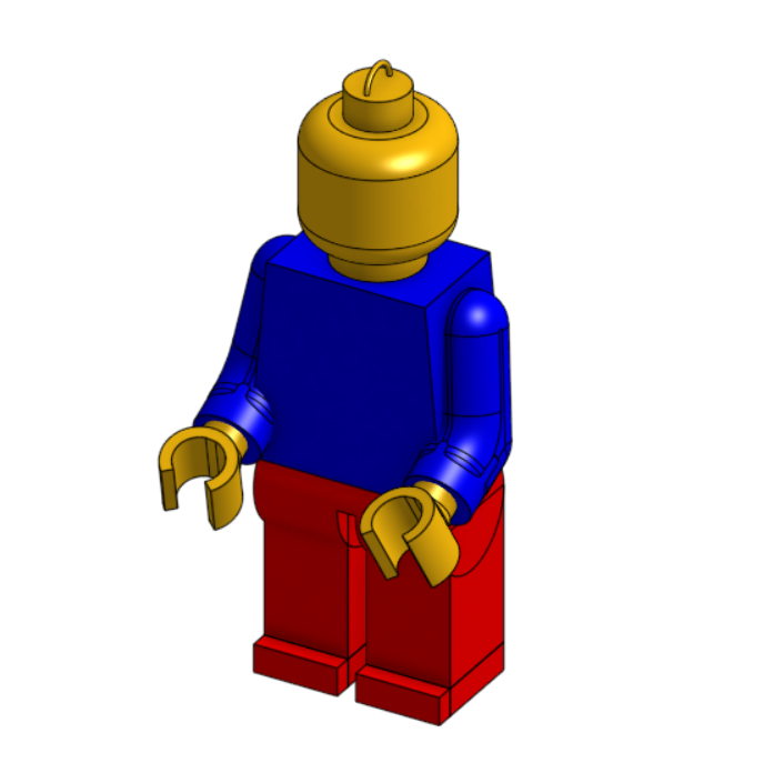 Lego Man Key chain