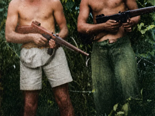 two war heroes