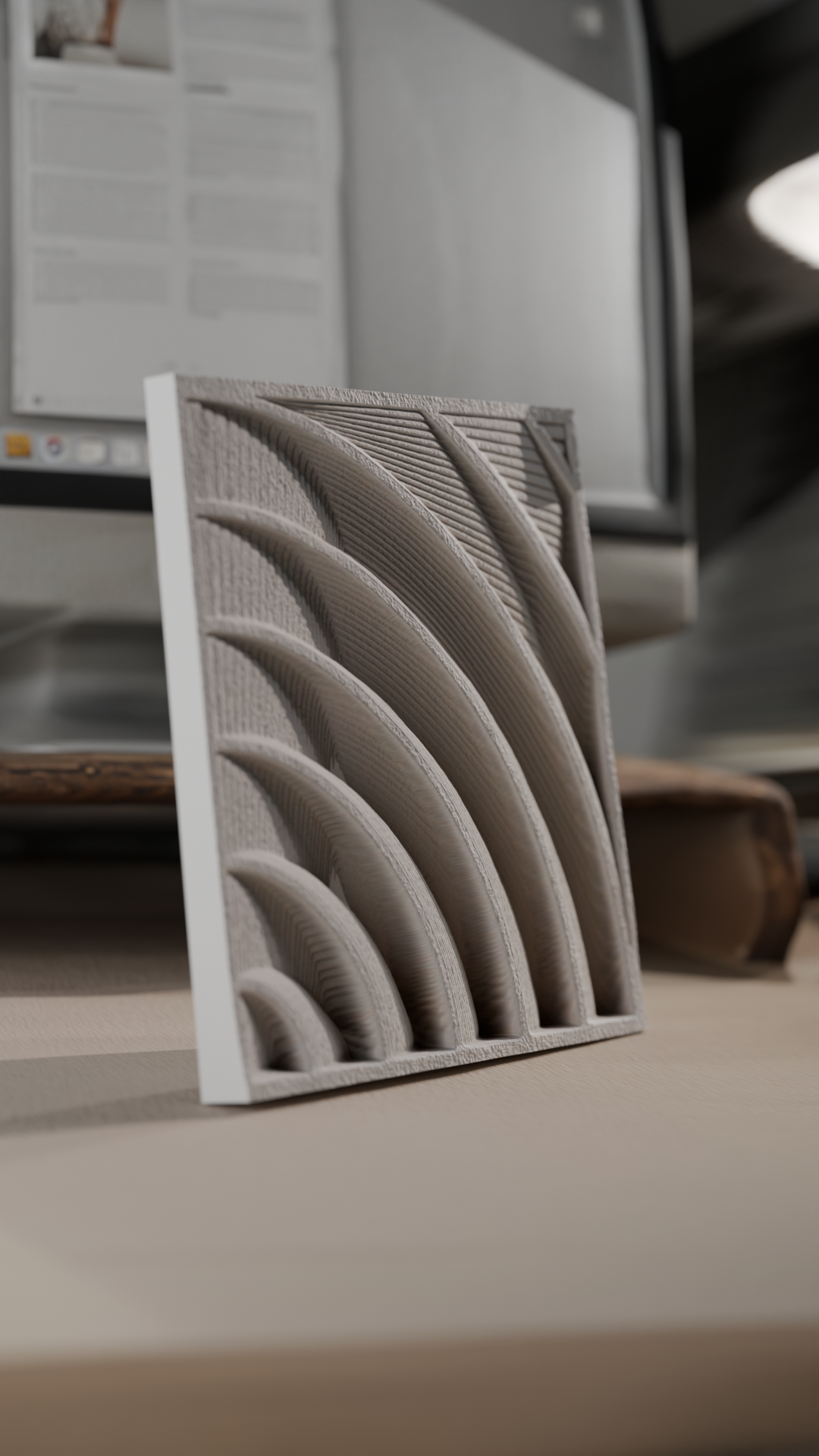 Parametric Ripple Wall Art