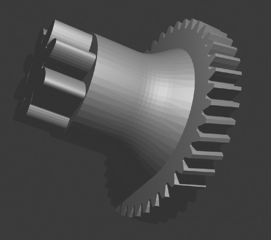 Engranaje 3D funcional para prototipos 3D model