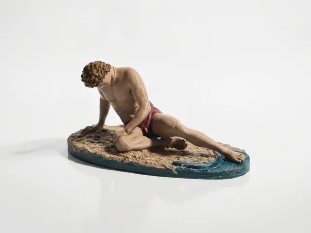 Dying Gladiator Sculpture Classical Art 3D Printable