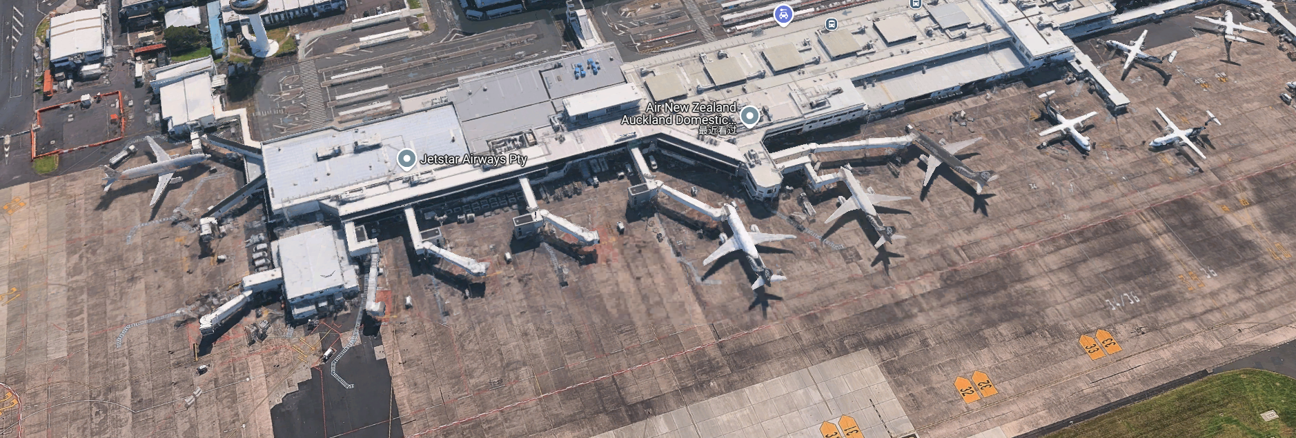 Auckland Airport Domestic Terminal Model 3D model