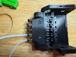 Developed from practical experience with the Prusa MMU3 to make PTFE tube installation faster, easier and more repeatable.