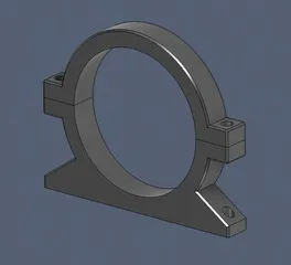 Dust Collection Duct Wall & Ceiling Mount – Fully Parametric