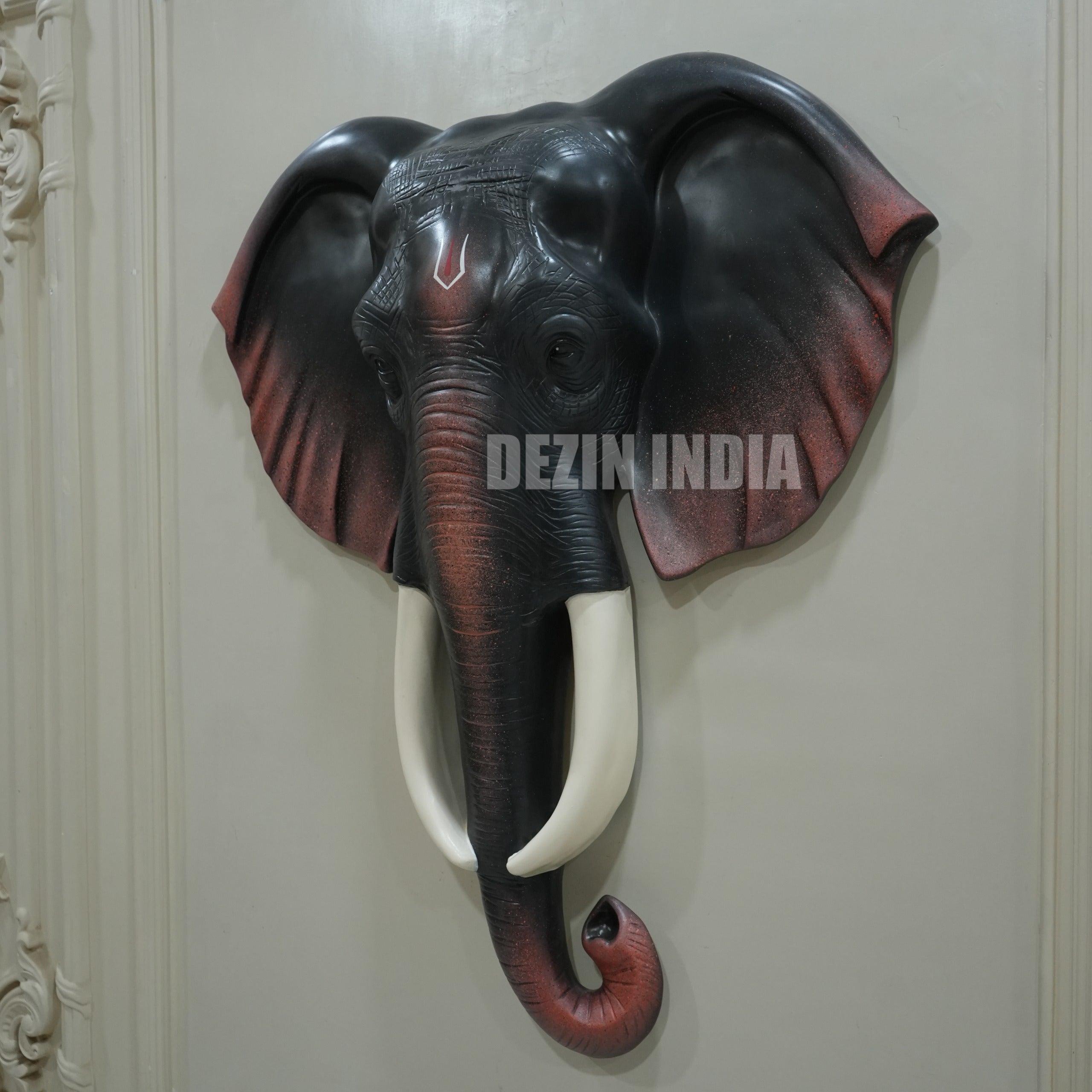 wall art elephant head