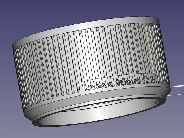 Lens hood for laowa 90mm f2.8 macro