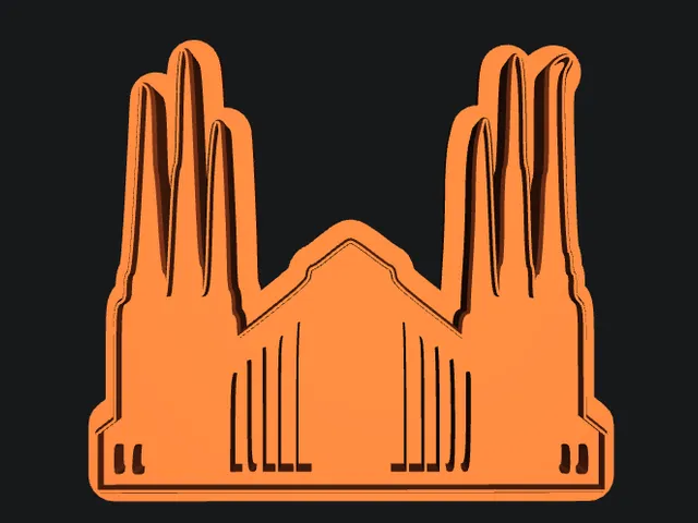 LDS Las Vegas Temple - Cookie Cutter