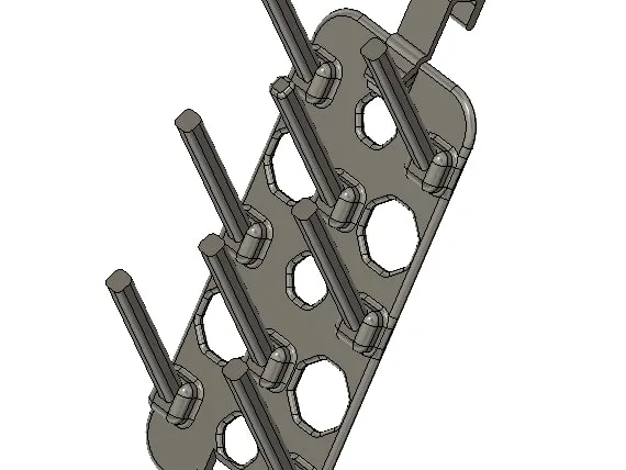 Baby bottle dryer rack - Hanging and modular
