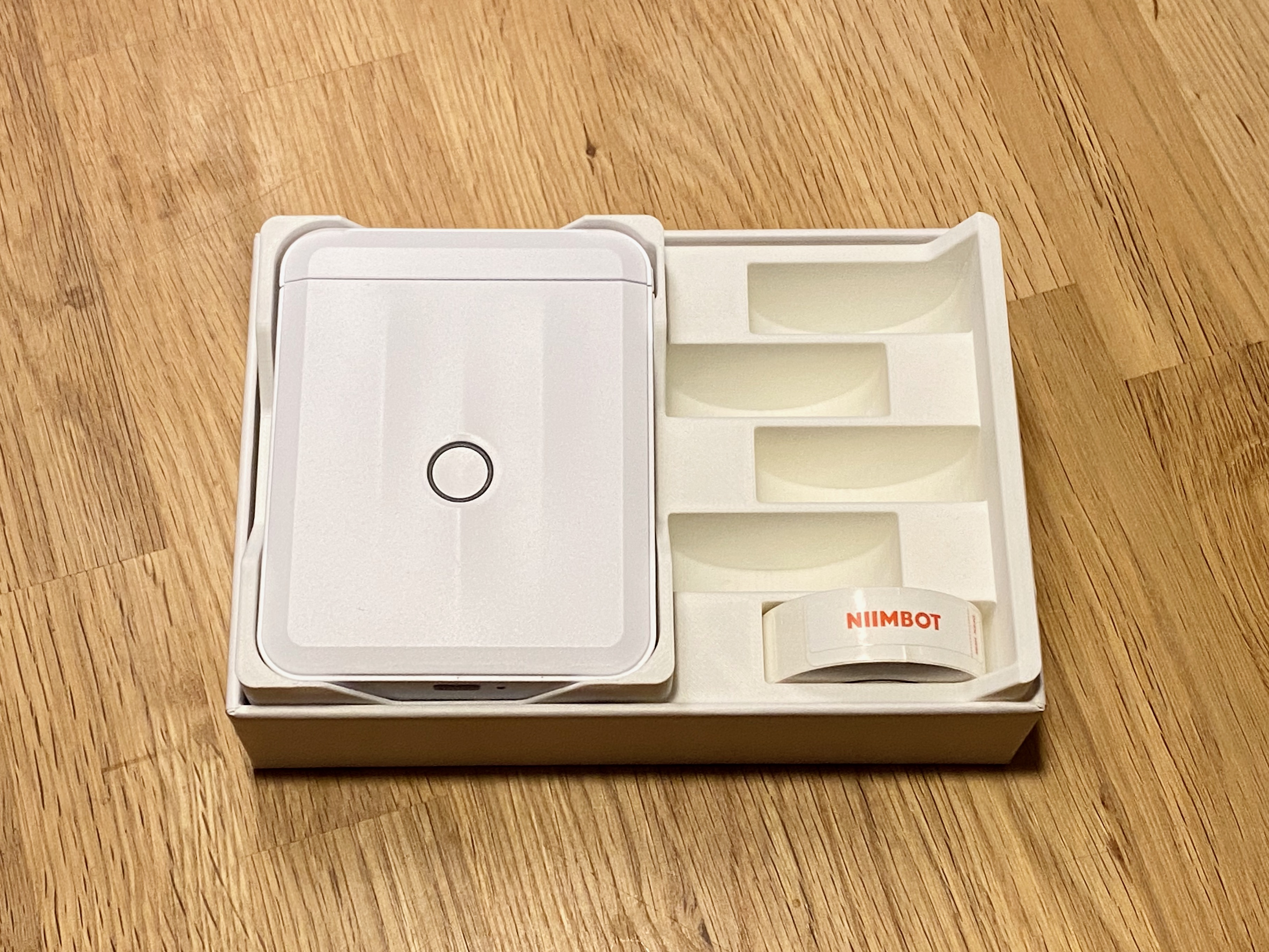 Making better Use of the NIIMBOT D110 Packaging