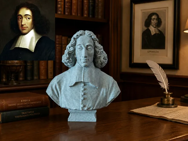 Bento de Espinoza (Baruch Spinoza) — Bust