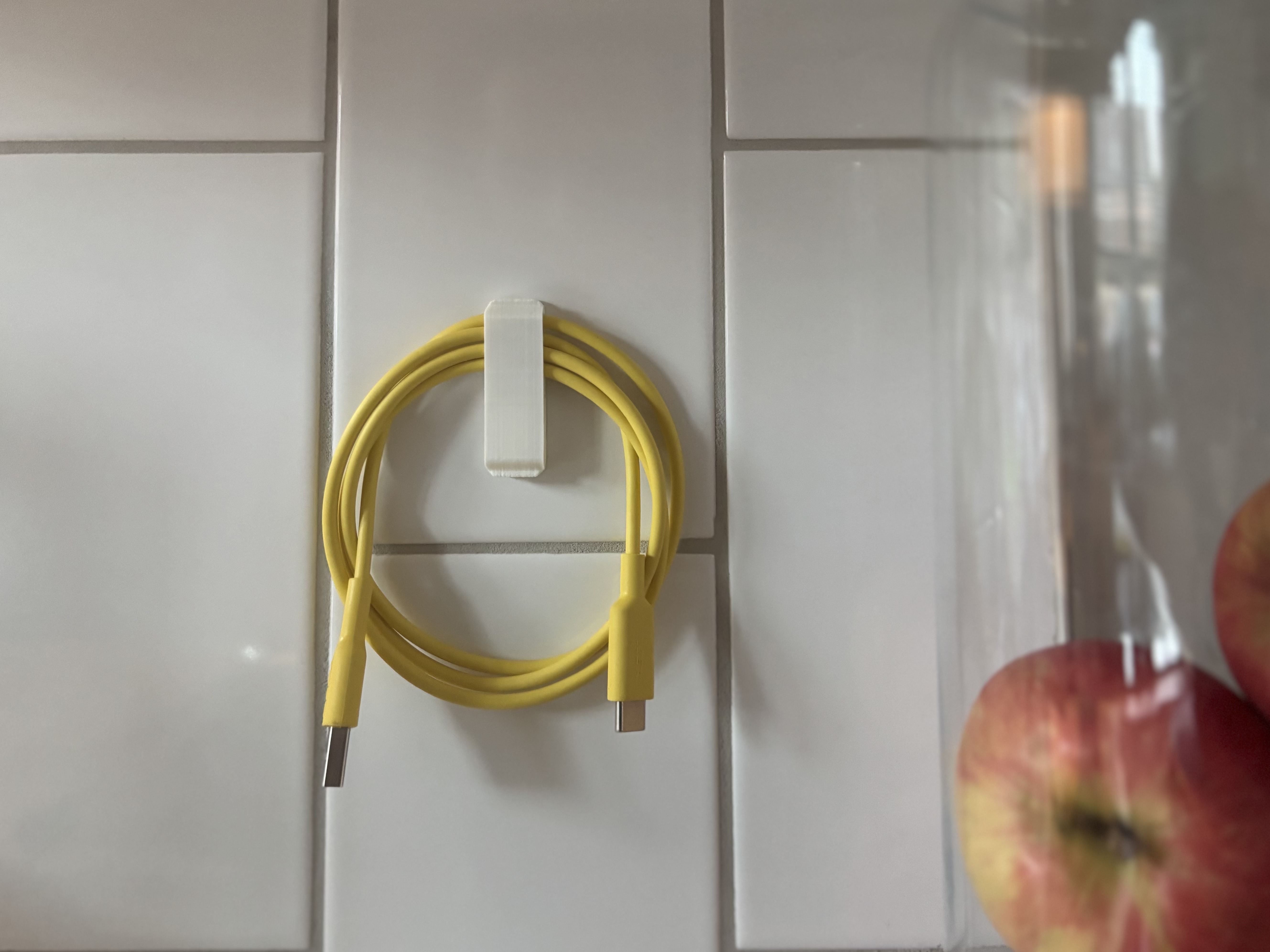 Miniatura 7 do modelo 3D Wall cable clip