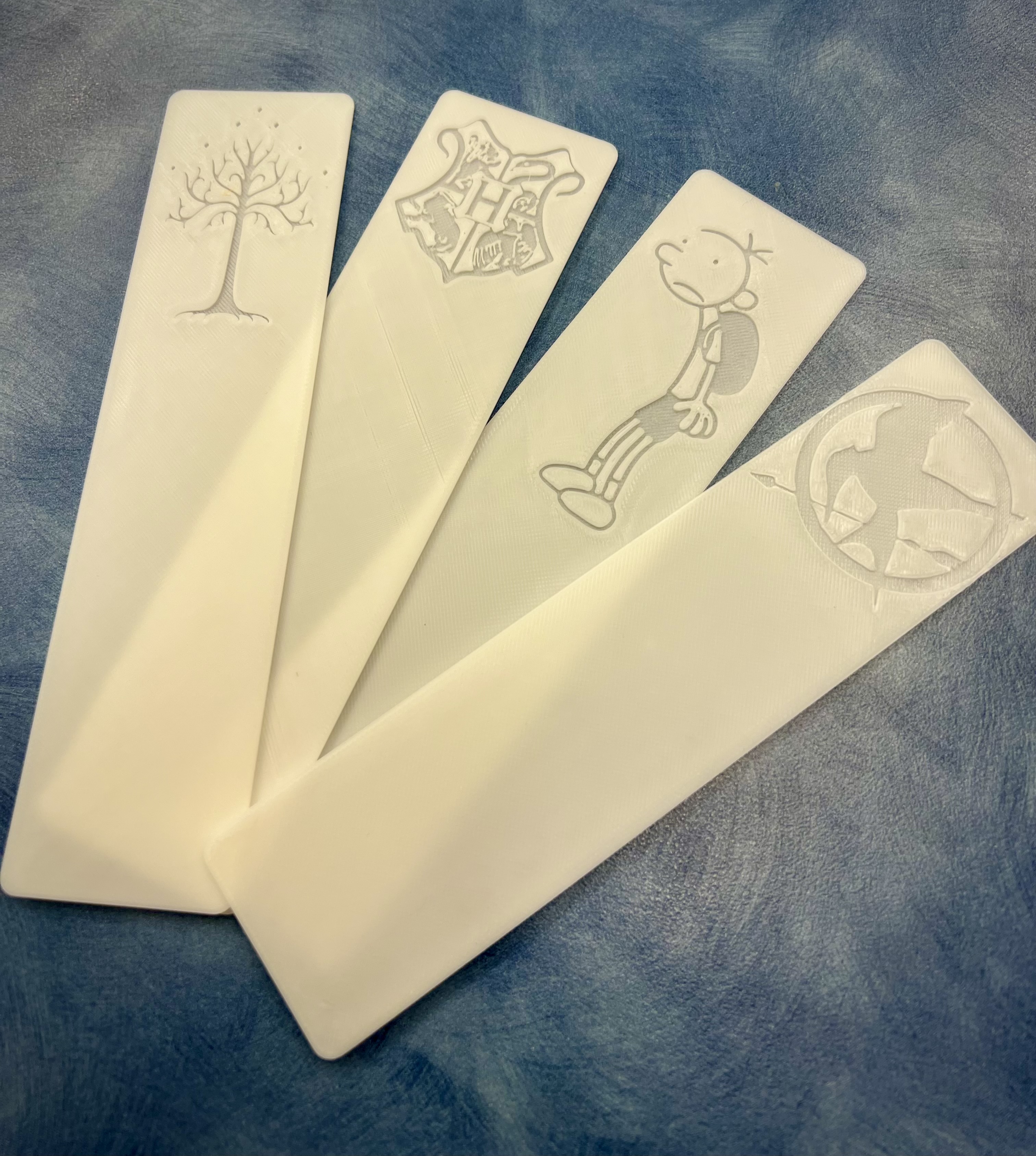 Book Marks with logos