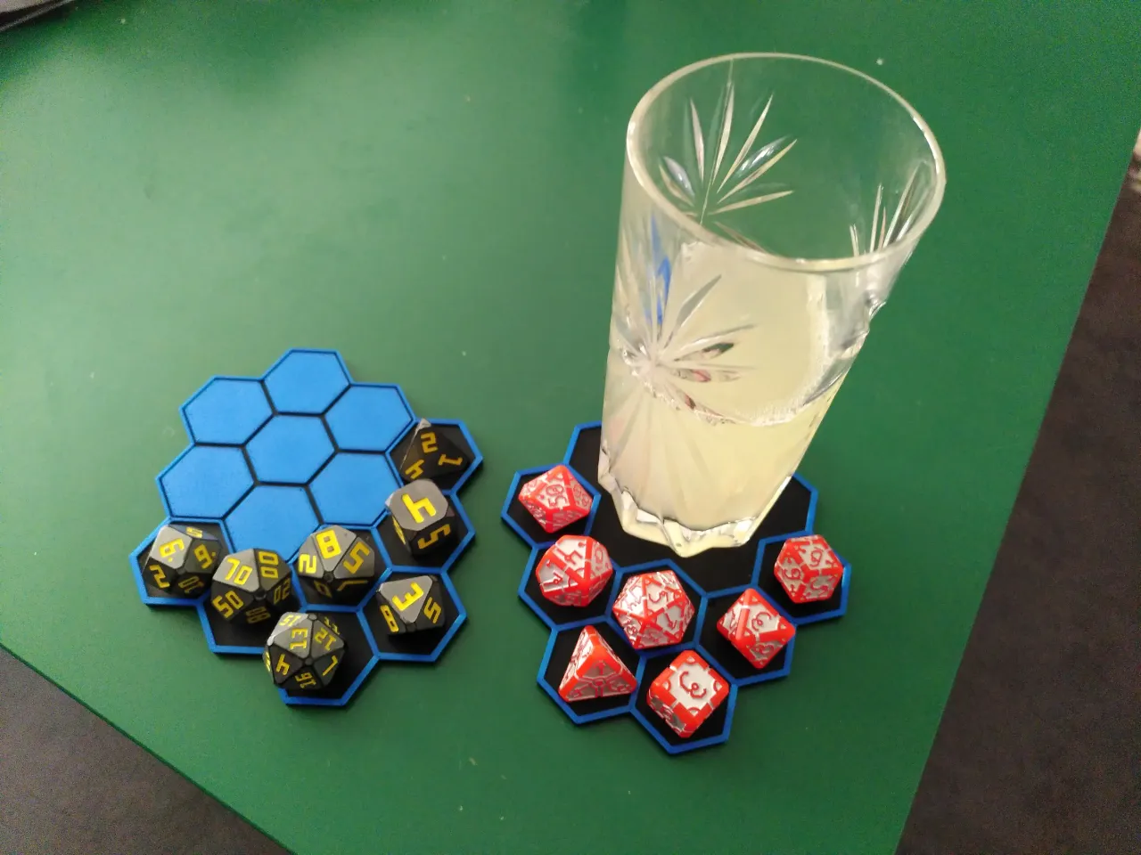 Drink And Roll Game Coasters by wuerfel | Download free STL model |  Printables.com