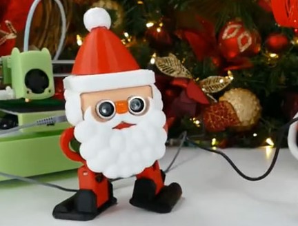Otto DIY Santa Claus robot