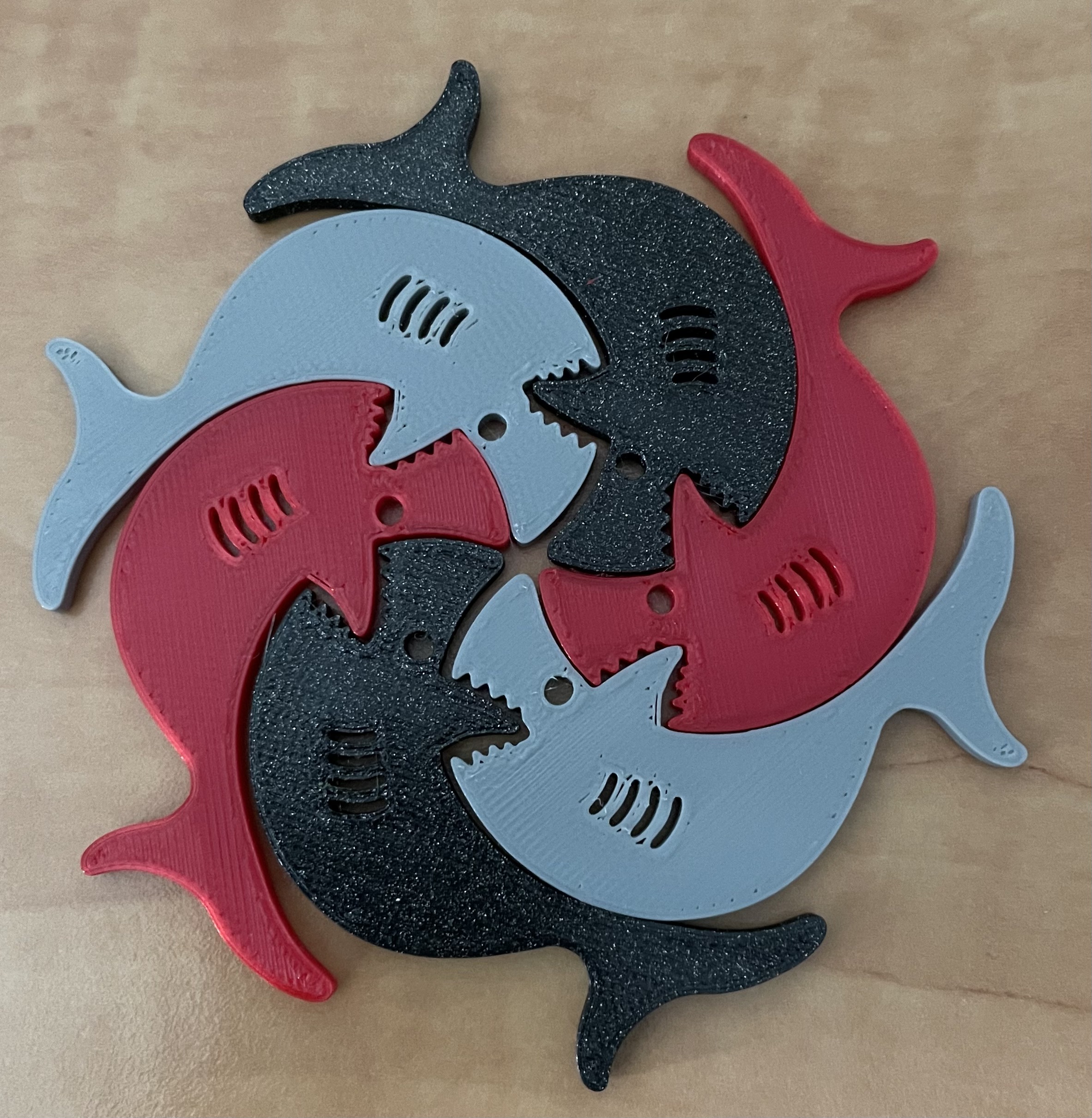 Puzzle Shark Coaster