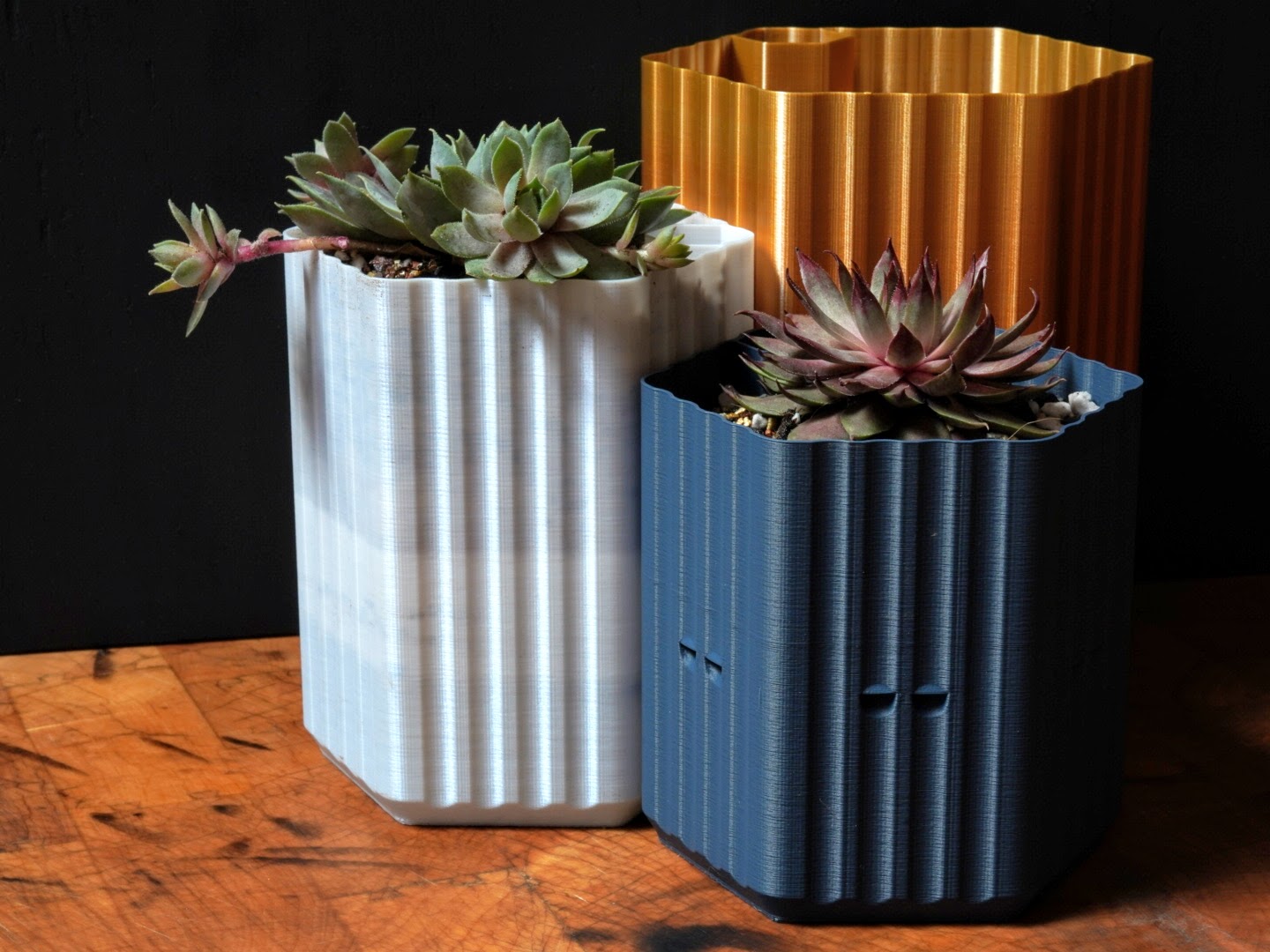 A Self Watering Planter (One Print in Spiral Vase)
