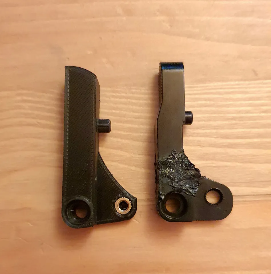 Ender 3 v2 Printer replacement Extrusion Arm by Minicoin Download free STL model