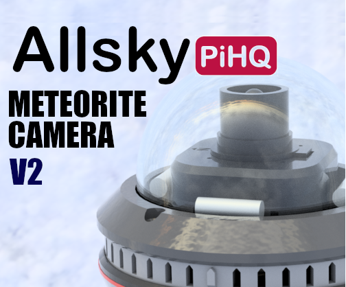Allsky Camera Housing | V2 | Pi HQ Sensor | RaspberryPi | Ventilation & Dew Heating