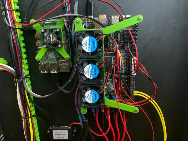 Rat Rig V-Core 3 Electronics Fan Mounts
