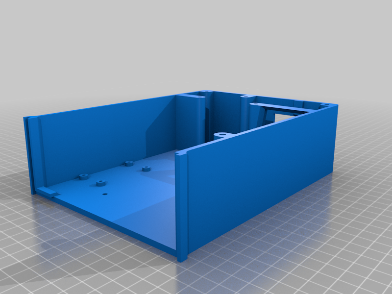 Sainsmart Genmitsu 3018 CNC - smaller printable case (Schuko outlet)