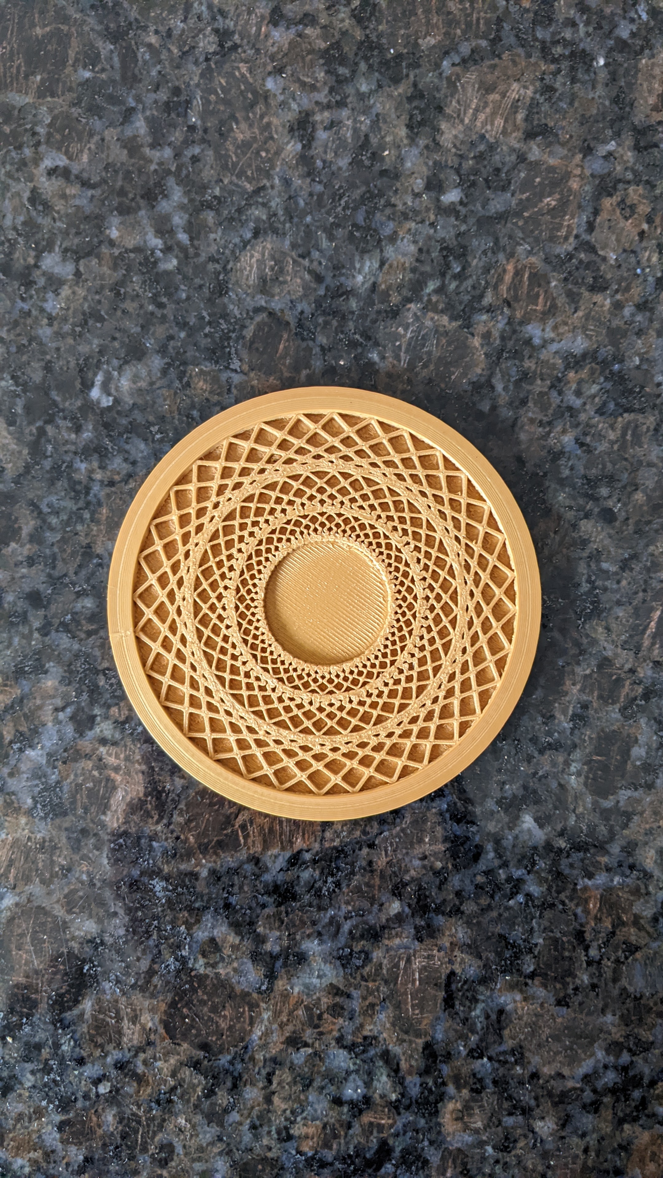 Miniatura 2 do modelo 3D Coaster - Spirograph