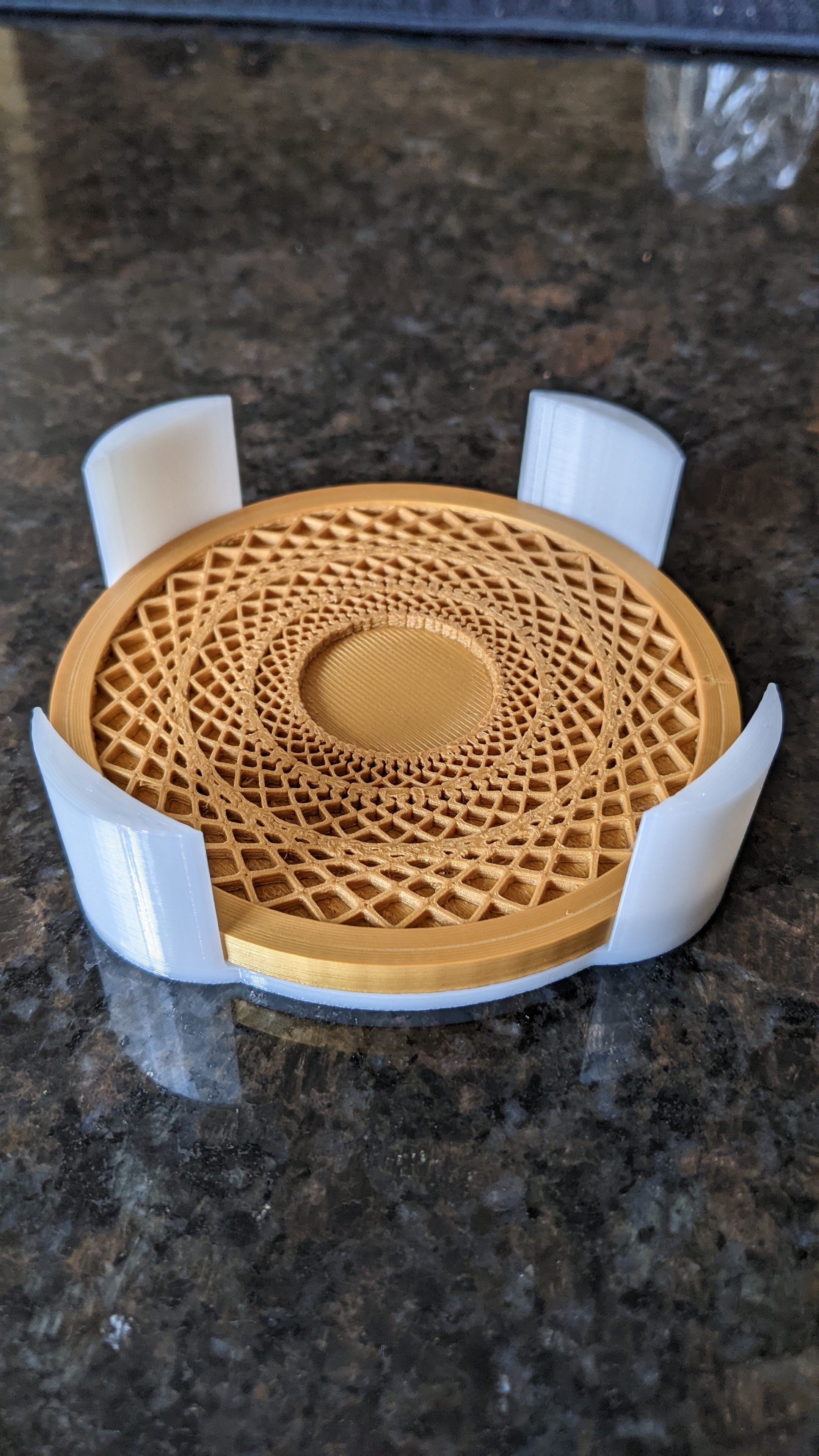 Miniatura 4 do modelo 3D Coaster - Spirograph