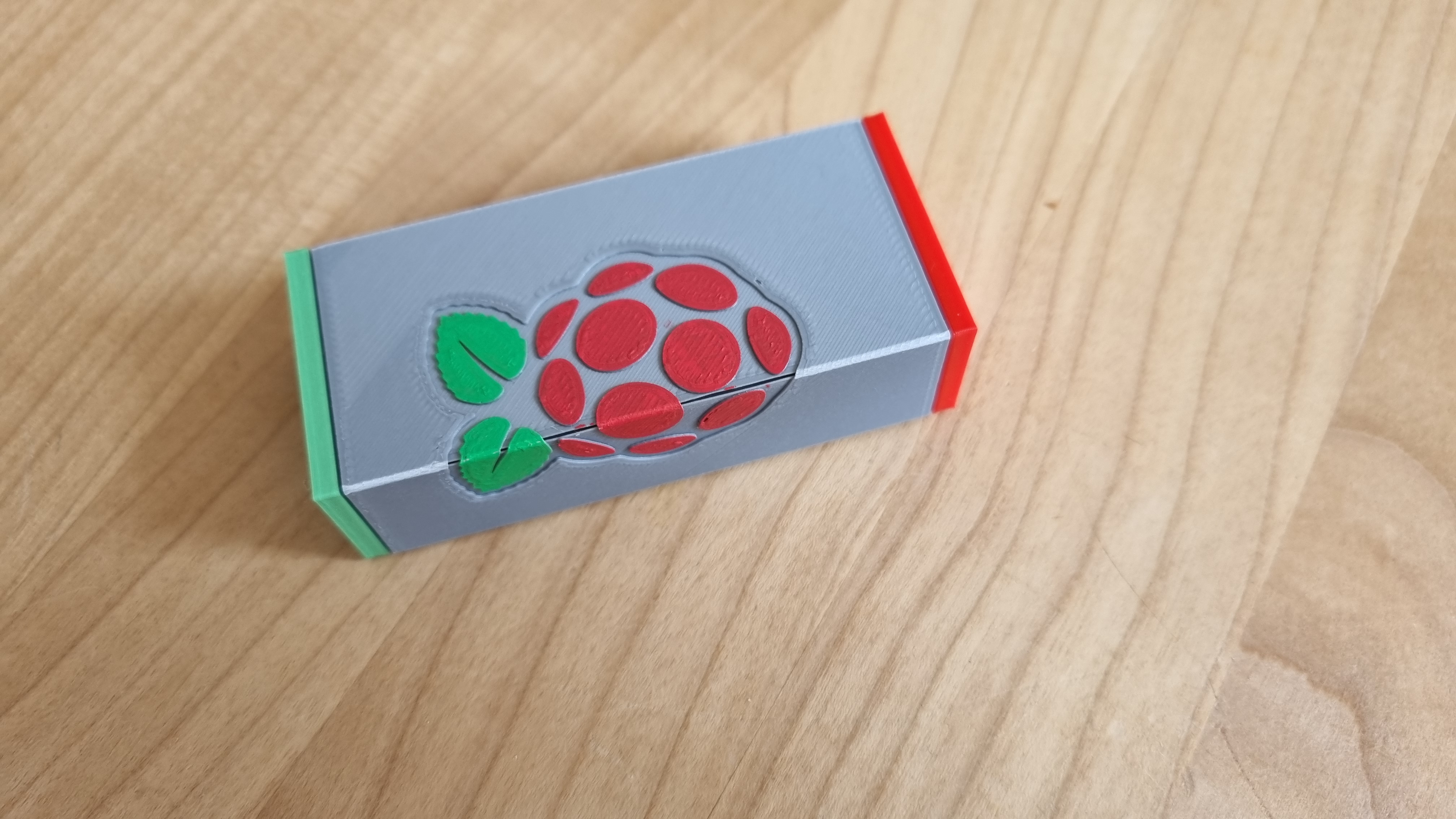 print flat and fold raspberry pi zero case