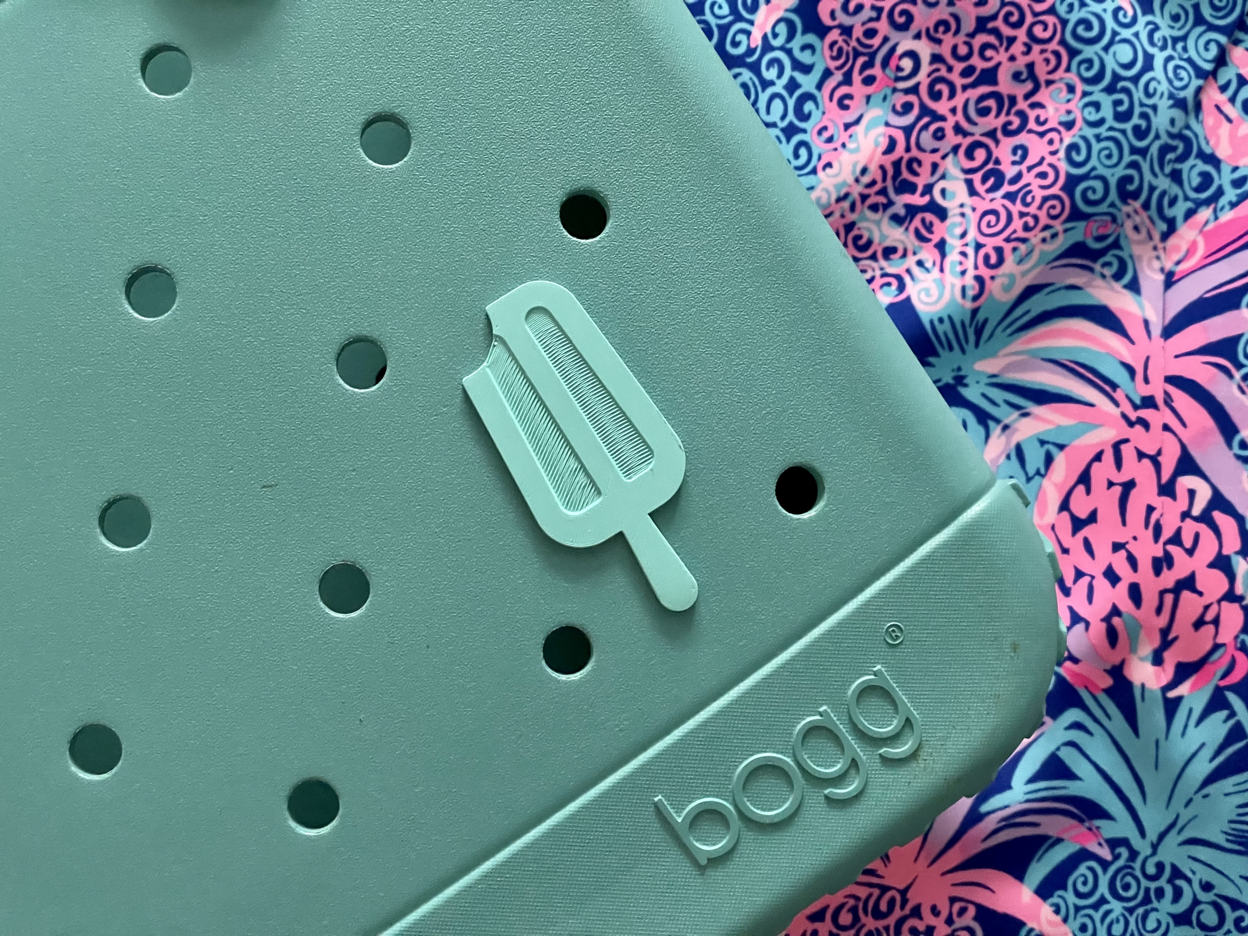 Bogg Bag Popsicle Charm Decoration