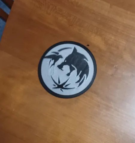 Witcher Netflix-logo coaster