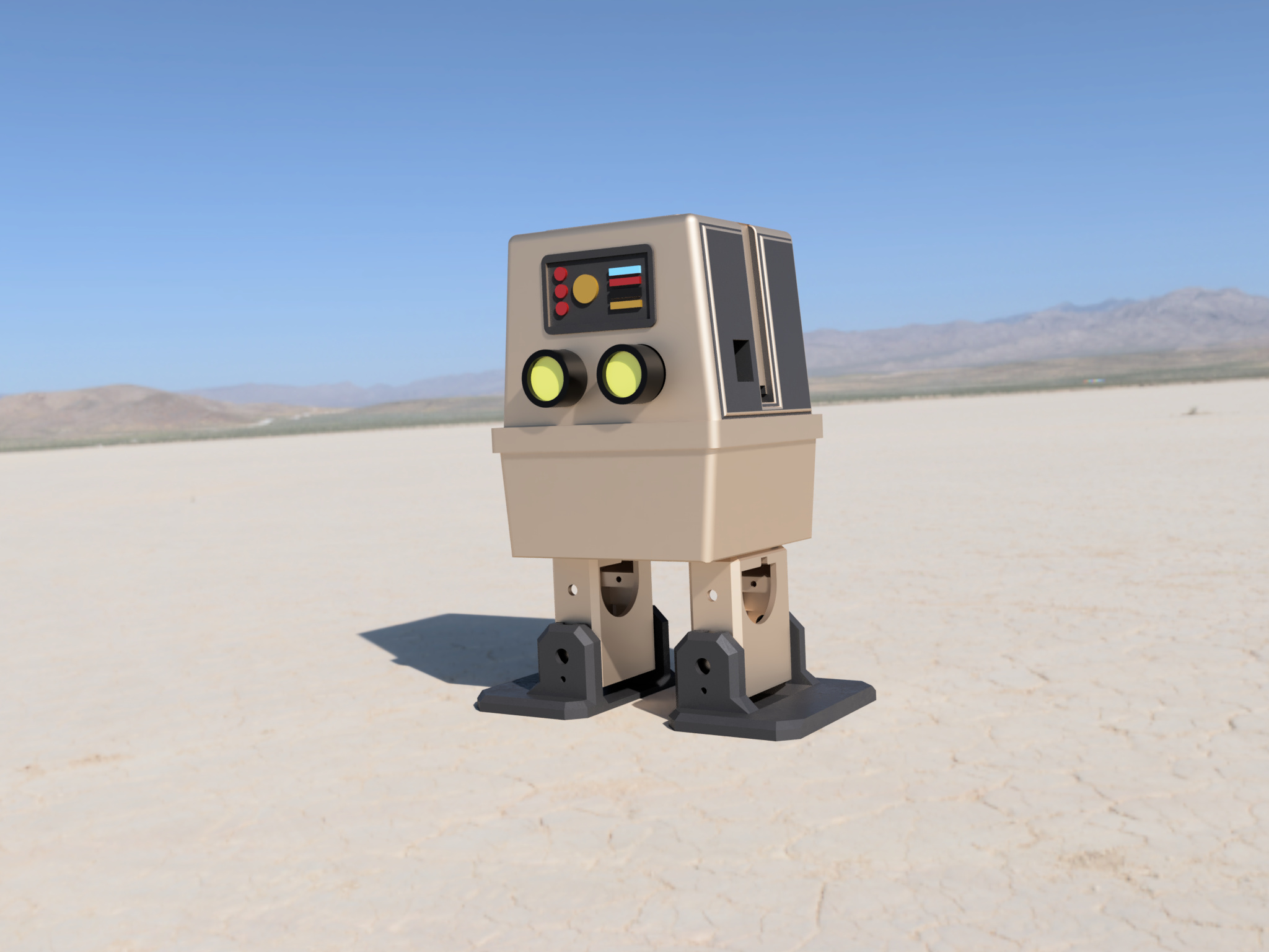 Miniatura 2 do modelo 3D Star Wars Gonk Droid