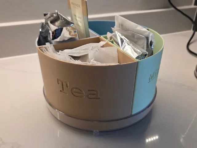 Tea/coffee carousel