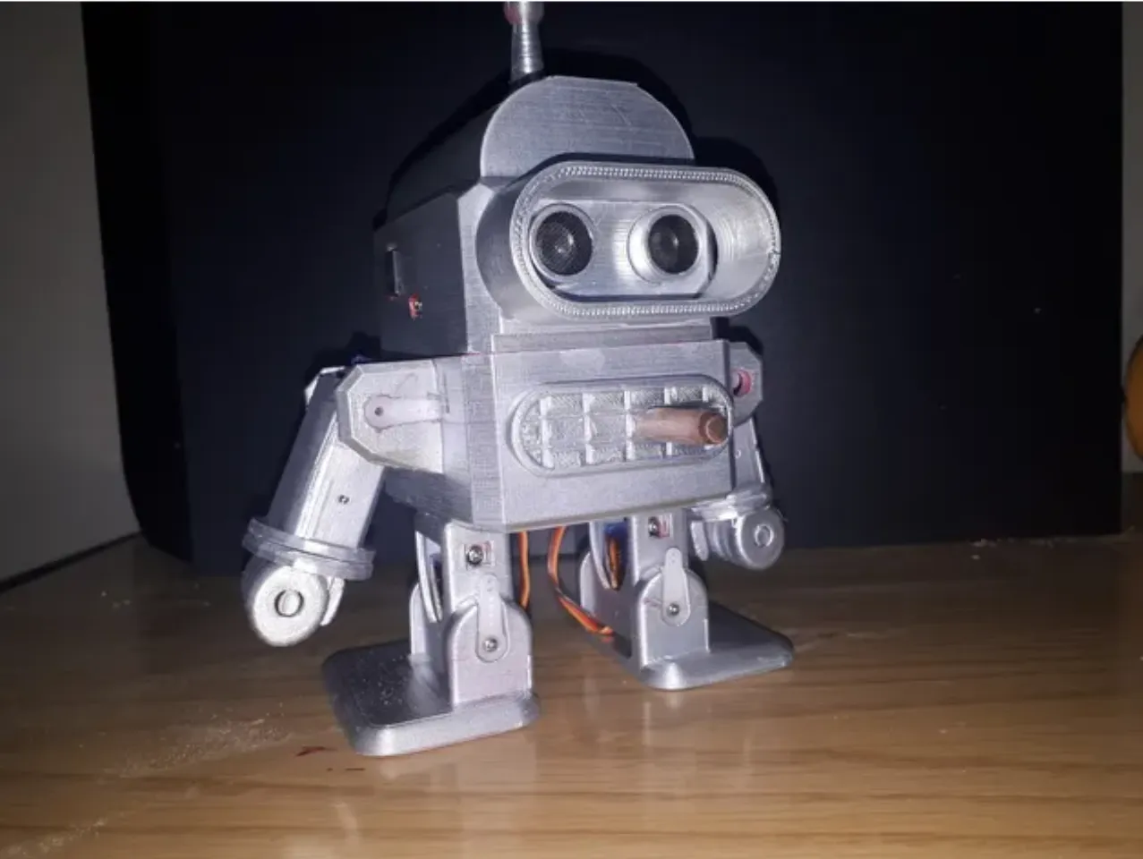 Bender Arduino Humanoid robot by Otto DIY, Download free STL model