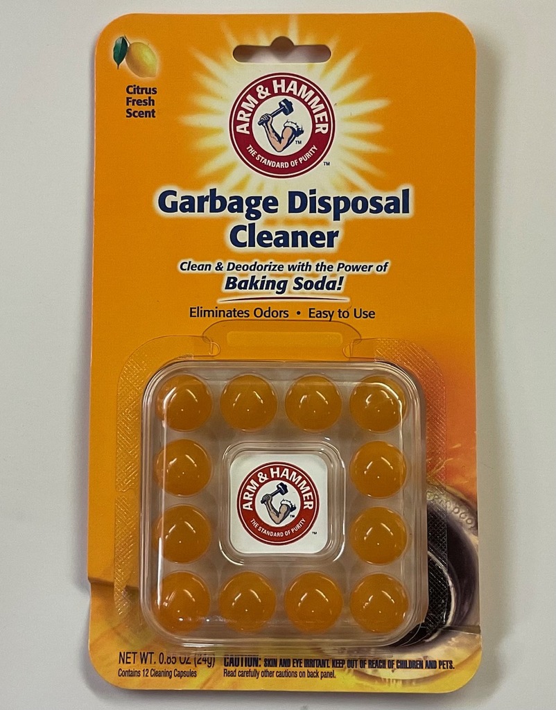 Dispenser for PLINK or Arm & Hammer Garbage Disposal Freshener