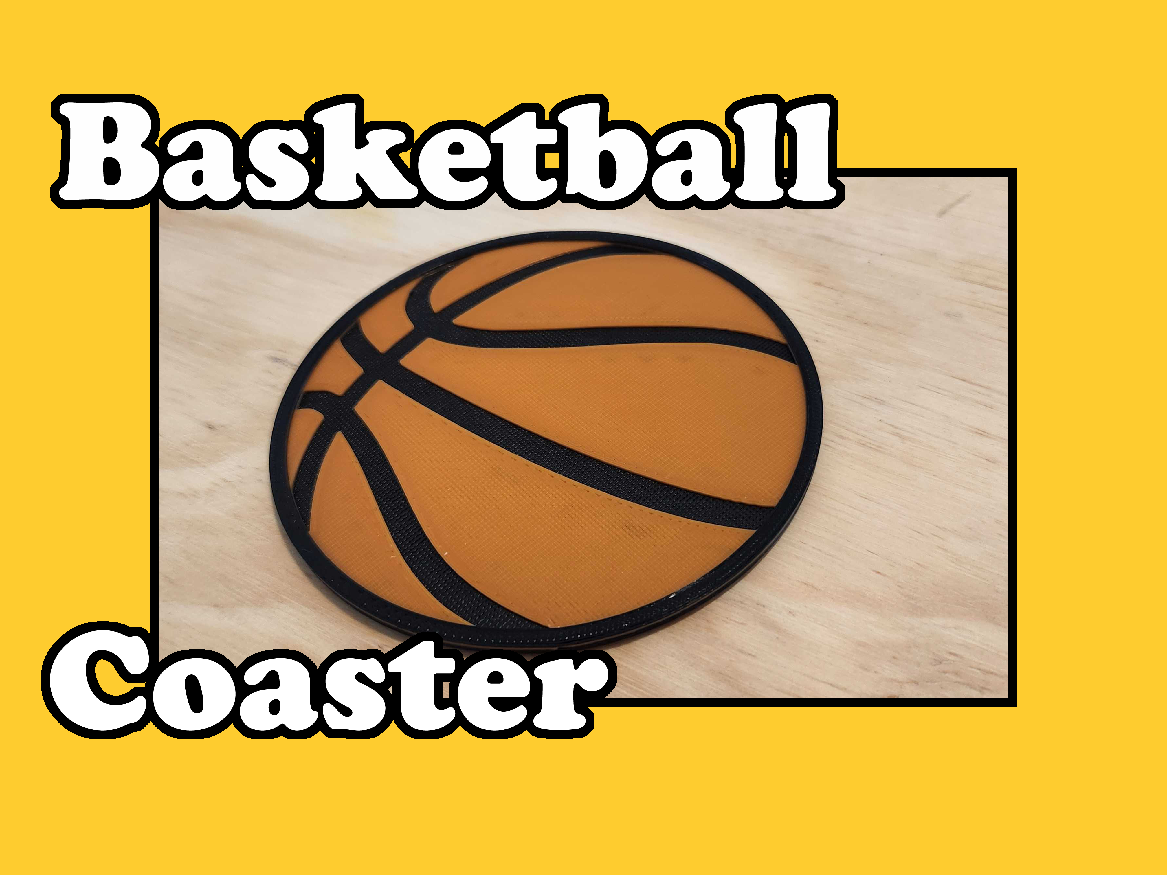 Basketball Coaster