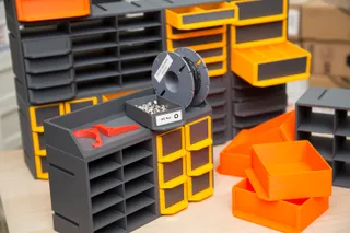 Interlocking Small Parts Storage System by JamesThePrinter