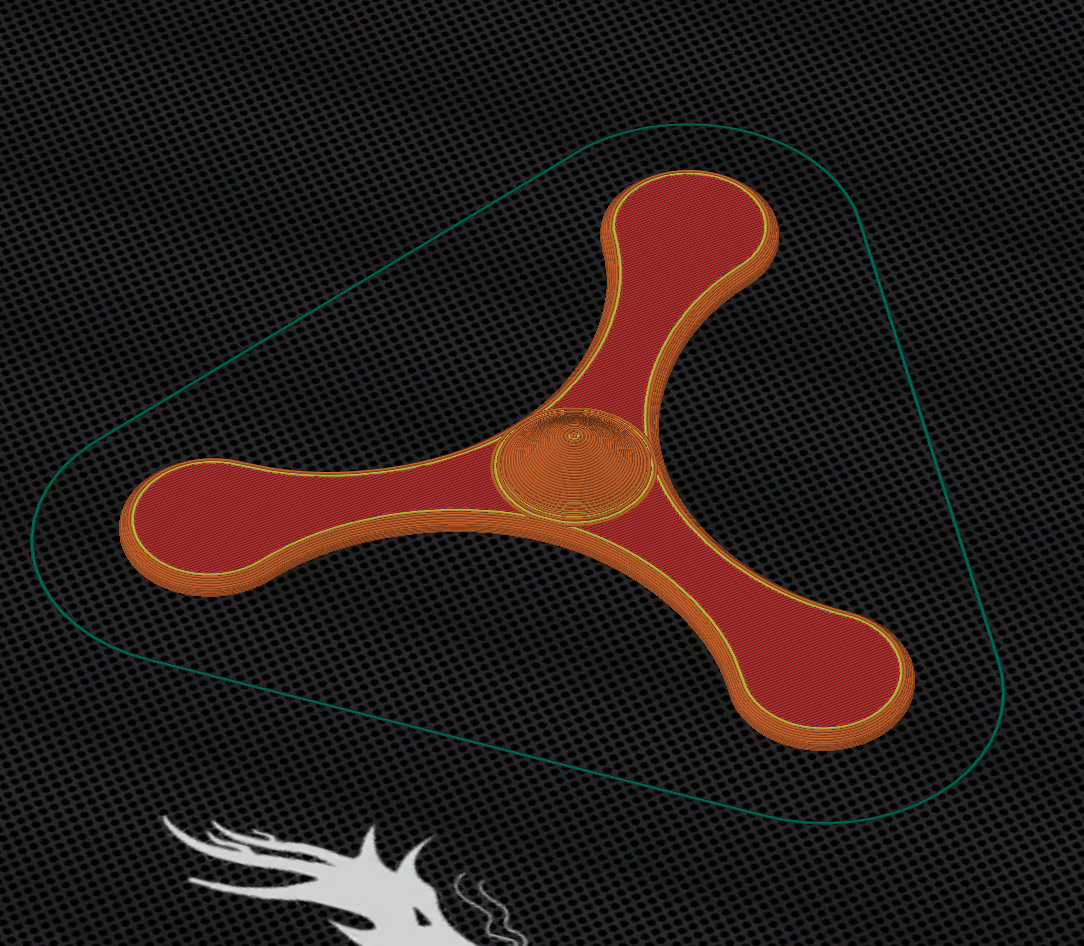 Cat toy - fidget spinner (no holes)