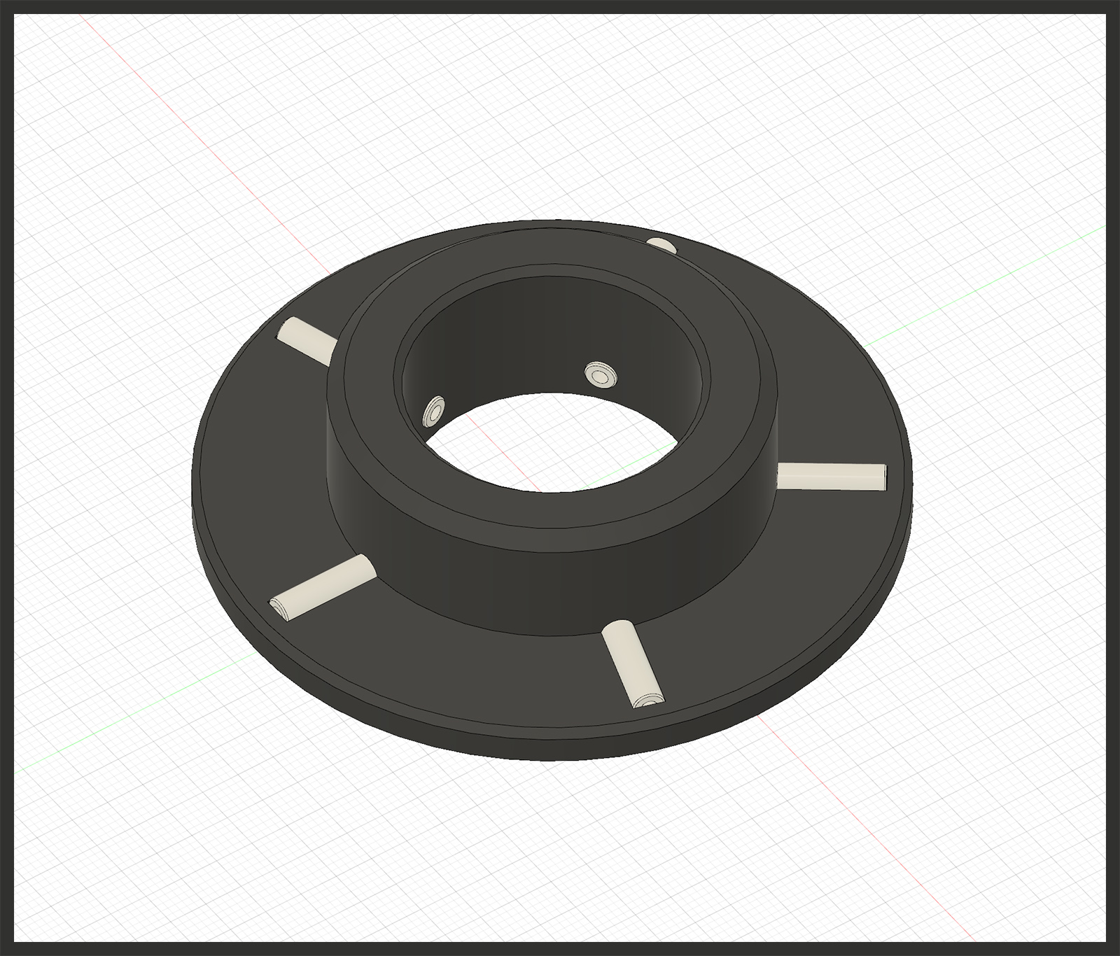 Horizontal Filament Spool Holder