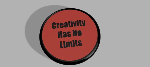 Creativity Has No Limits Coaster