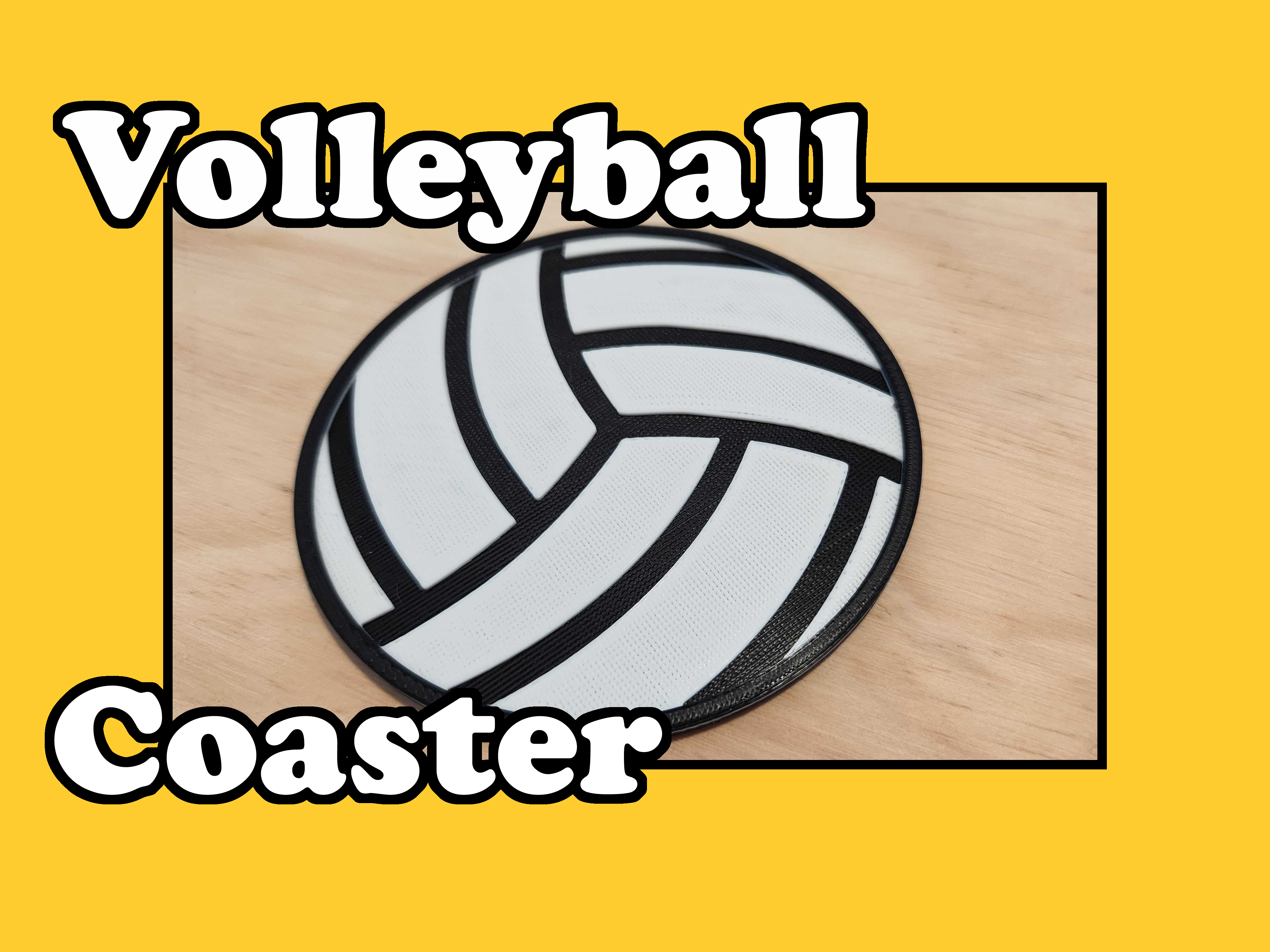 Volleyball Coaster